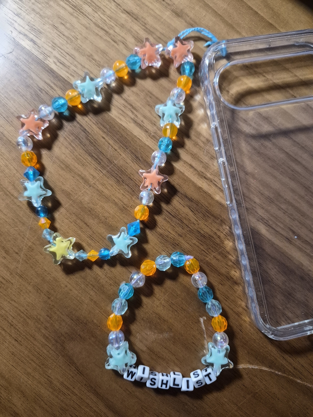 Beaded Taylor Swift Showgirl Phone Charm & Bracelet Set
